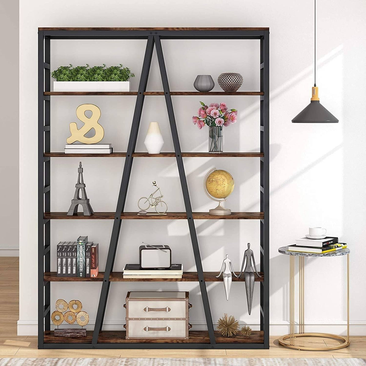 White Open Bookshelf N37393