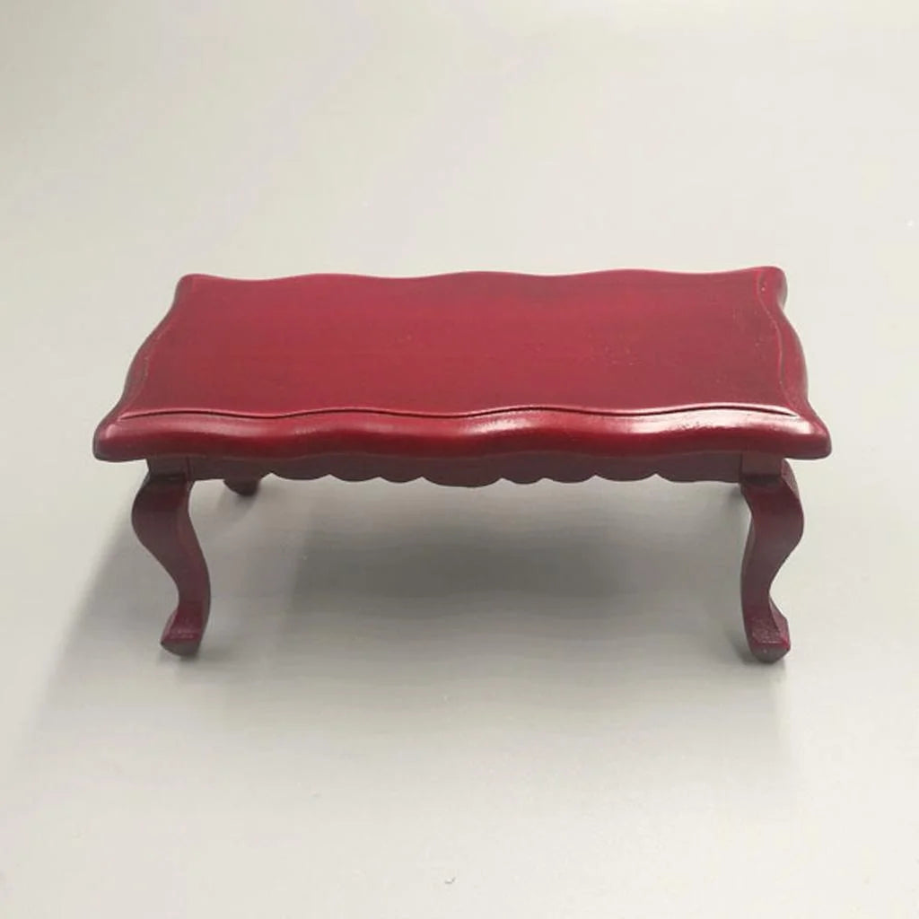 Walnut Tea Table Miniature Dollhouse Furniture E2364