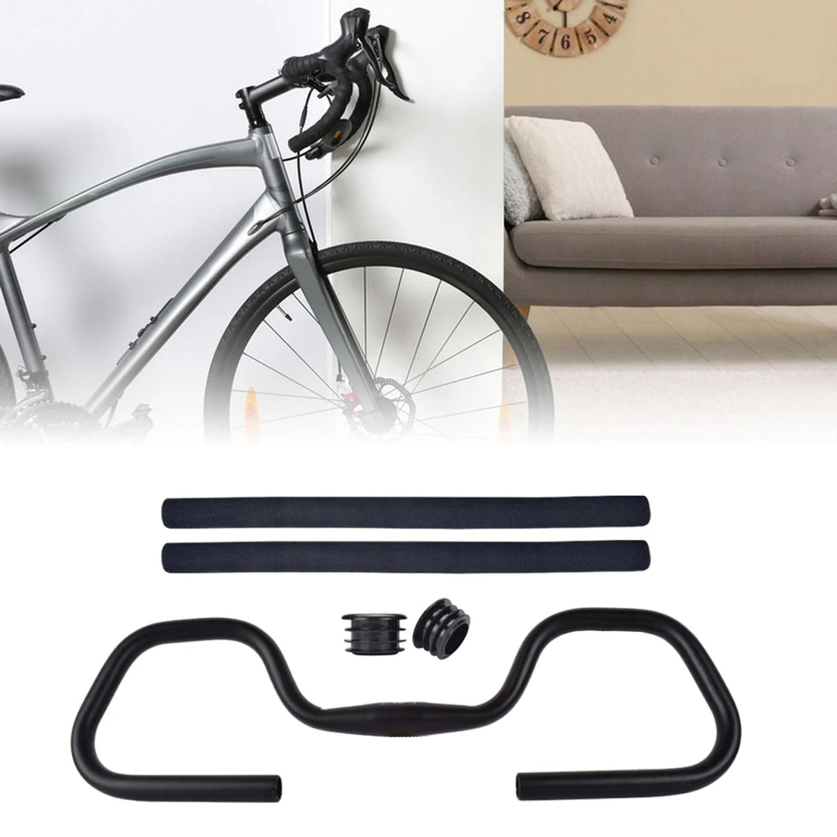 Butterfly Handlebar for BMX Mountain Bikes 58cmx12cm R196