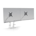Articulating Dual Monitor Arm, Flat White Q8595