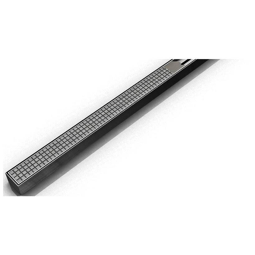 Tile Satin Stainless Drain Kit X27480