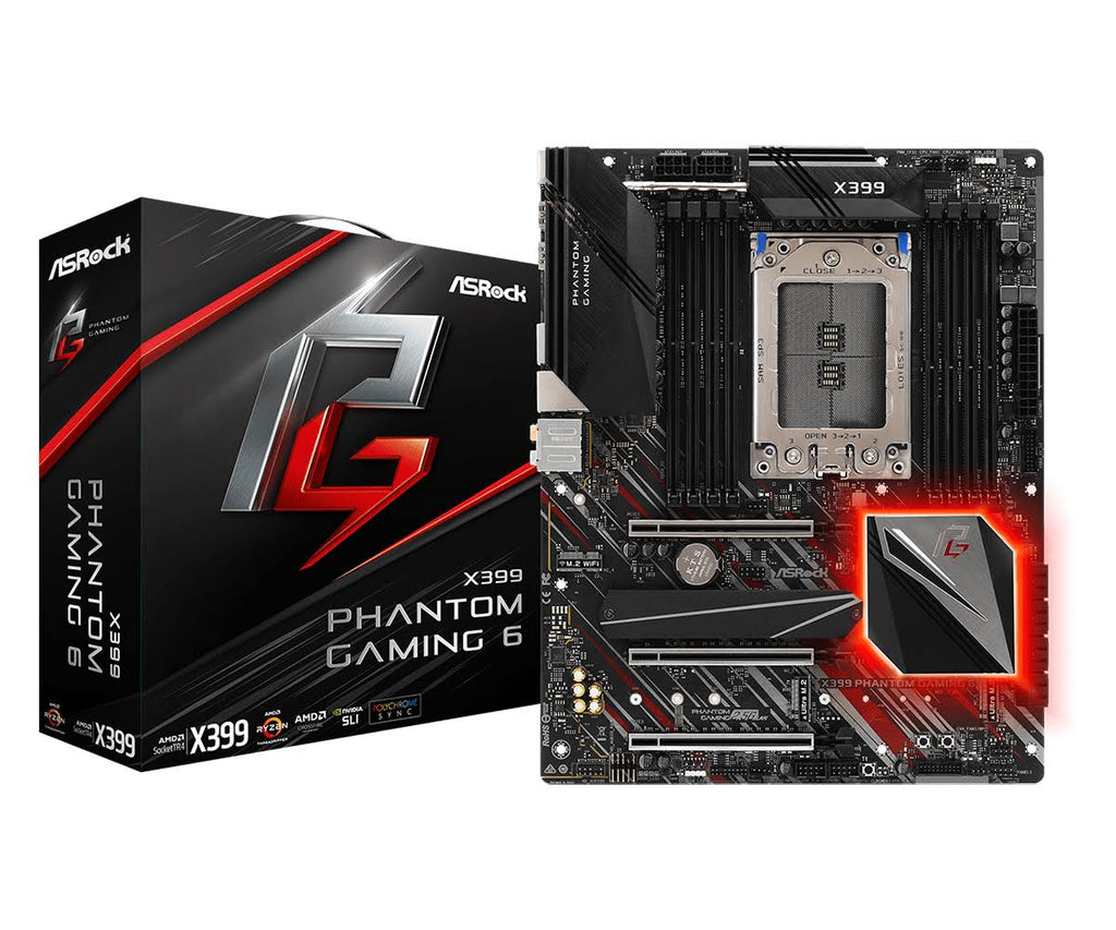 AMD X399 Socket TR4 Motherboard B808131