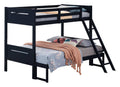 Blue Twin/Full Bunk Bed G635