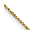 14k Yellow Gold Ropa Chain Necklace 14inch Q82467