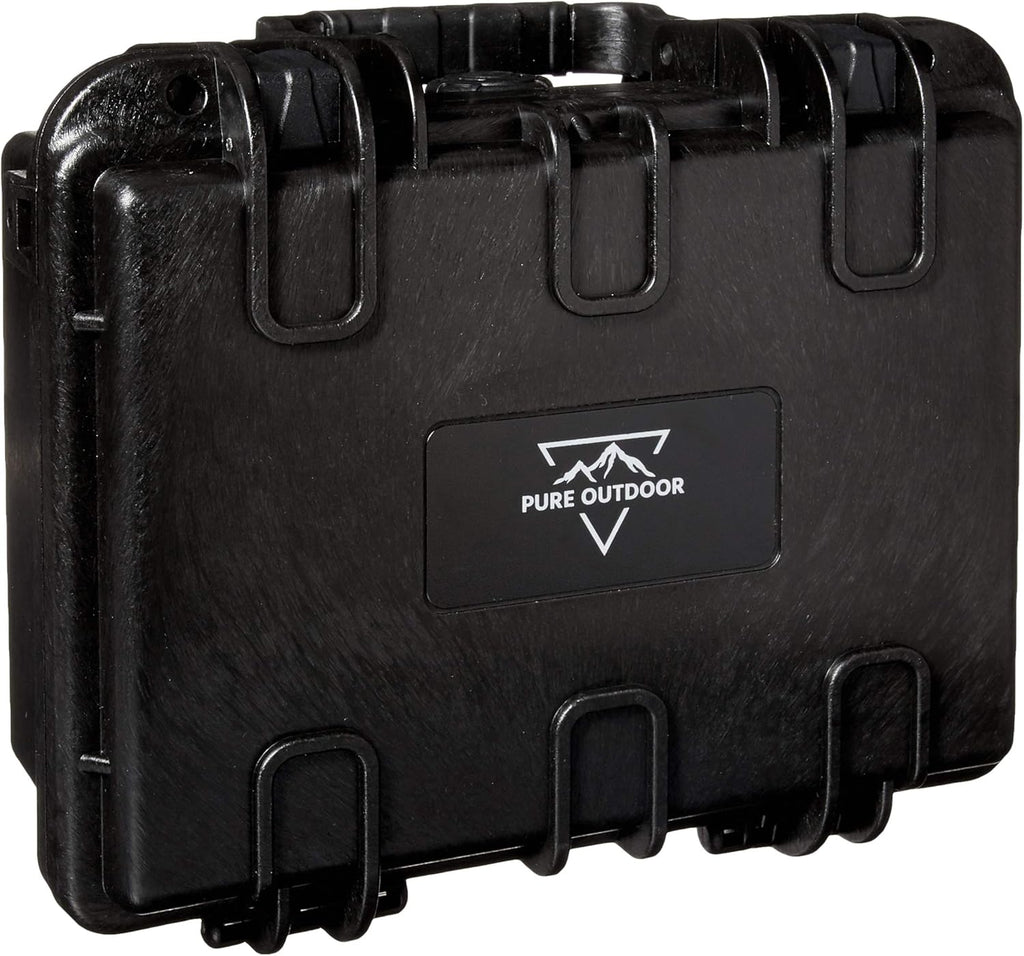 Black IP67 Weatherproof Hard Case with Customizable Foam J329