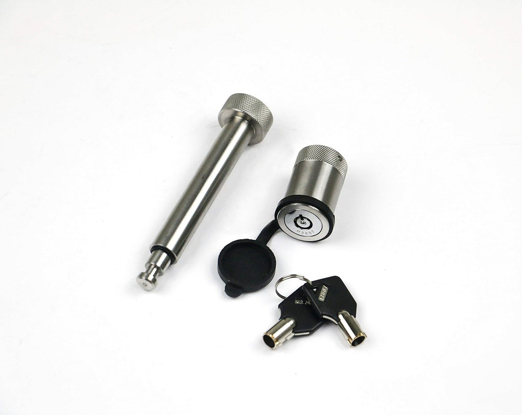 Black Pack of 2 Dual Pin Lock and Receiver Pin Y749