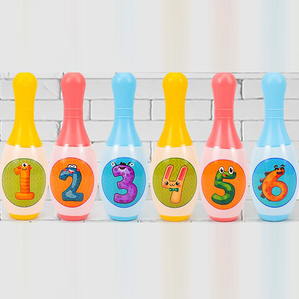 8-Piece Bowling Toys Sports and Ball Educational Toys F3751