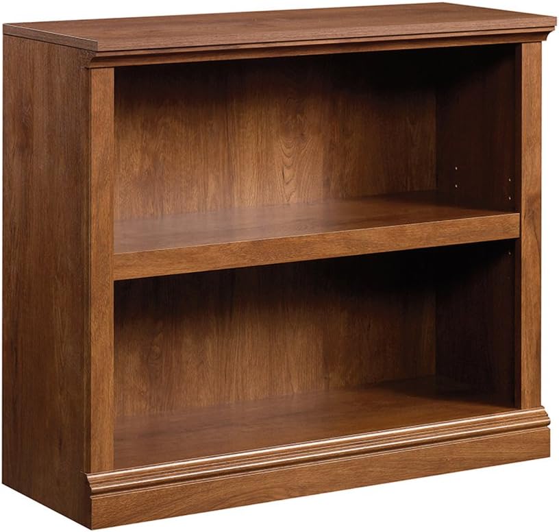 2-Shelf Bookcase, Salt Oak finish X55574