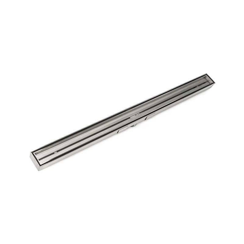 Tile Satin Stainless Drain Kit X27480