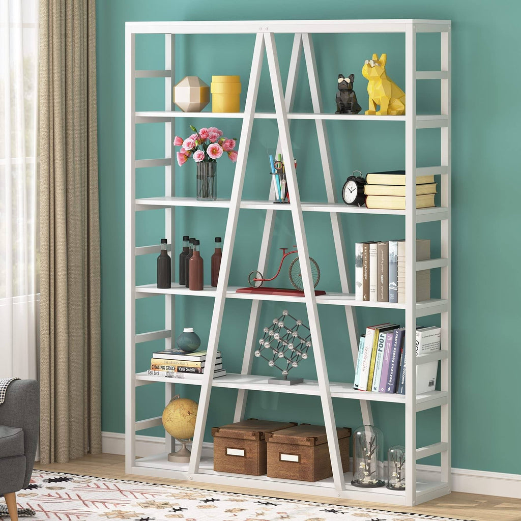 White Open Bookshelf N37393