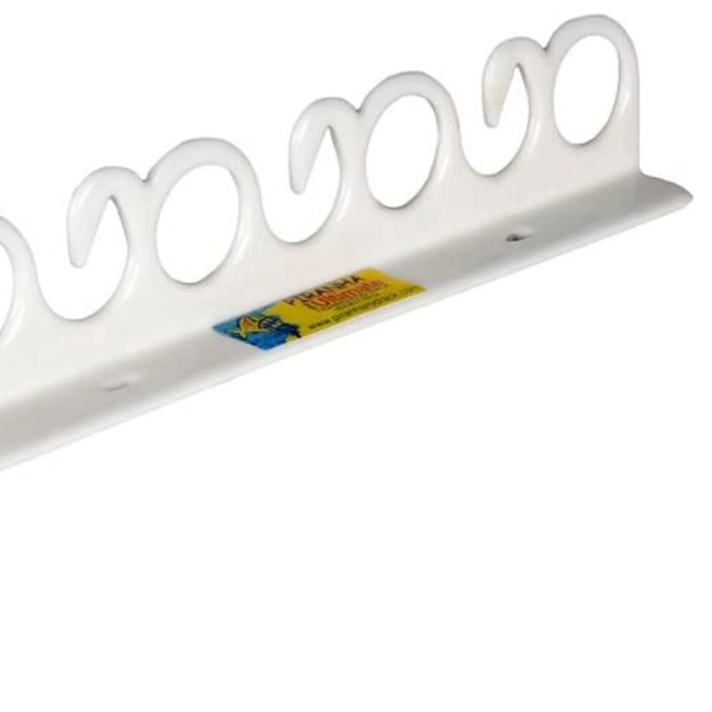 Overhead & Wall Mount Fishing Rod Rack, Holds 11 Rods, 2 Pack I2683