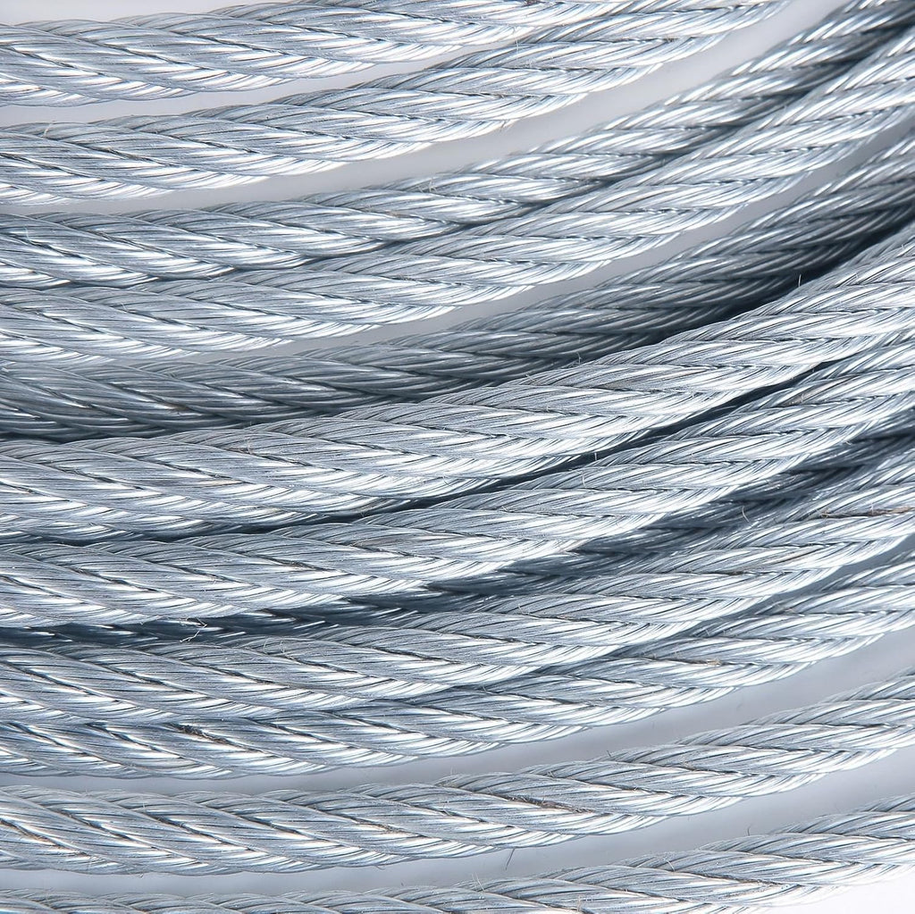 5/16 Galvanized Steel Wire Rope 7x19 (100 Feet) L6826