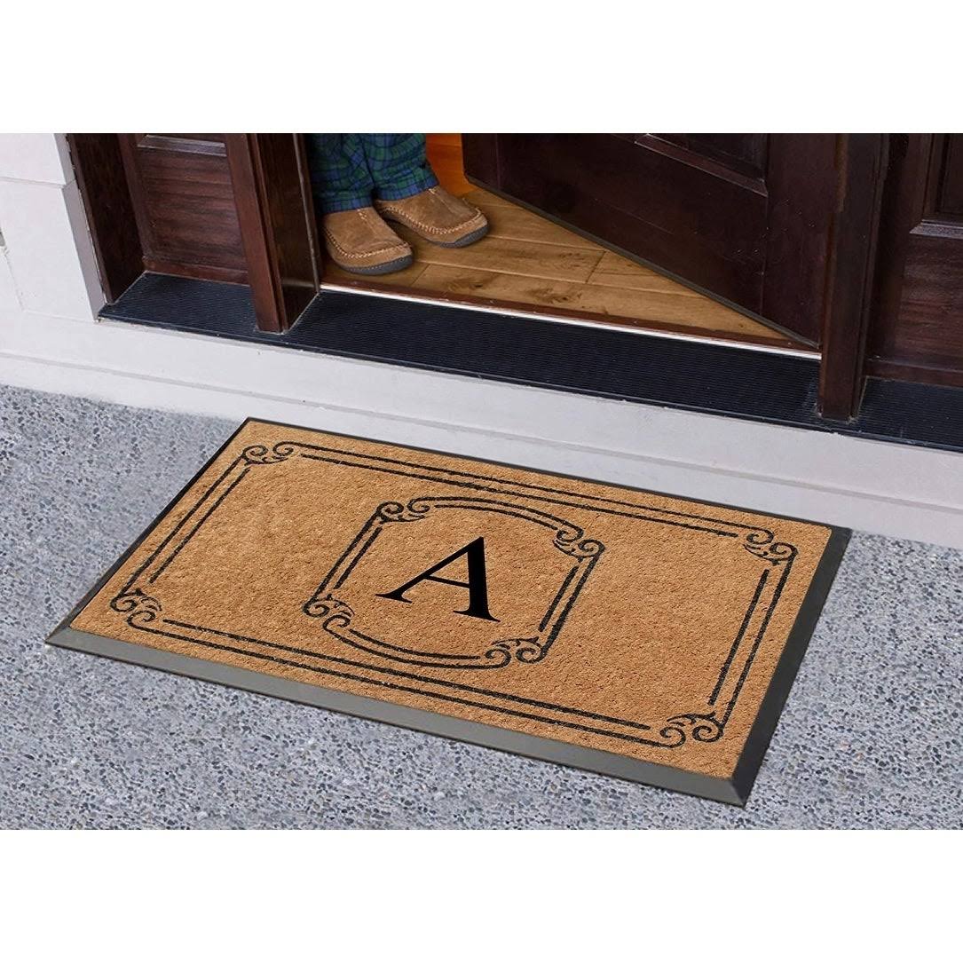 Heavy Duty Coir and Rubber Door Mat A8822