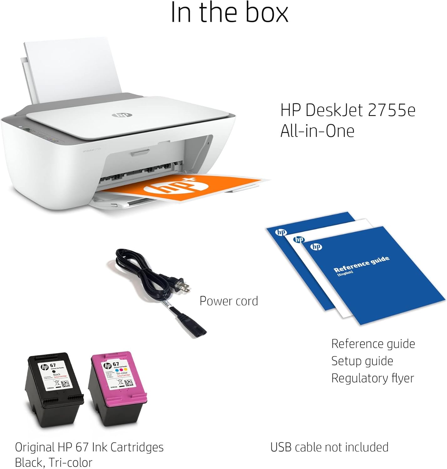 Wireless Inkjet All-in-One Color Printer with HDMI Cable R114485