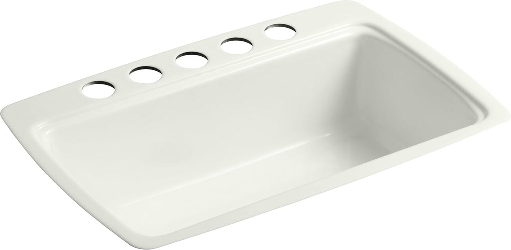 White Undercounter Kitchen Sink T493
