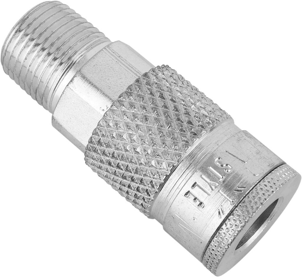3/8" MNPT Quick-Connect Steel Coupler, Box of 100 B76530