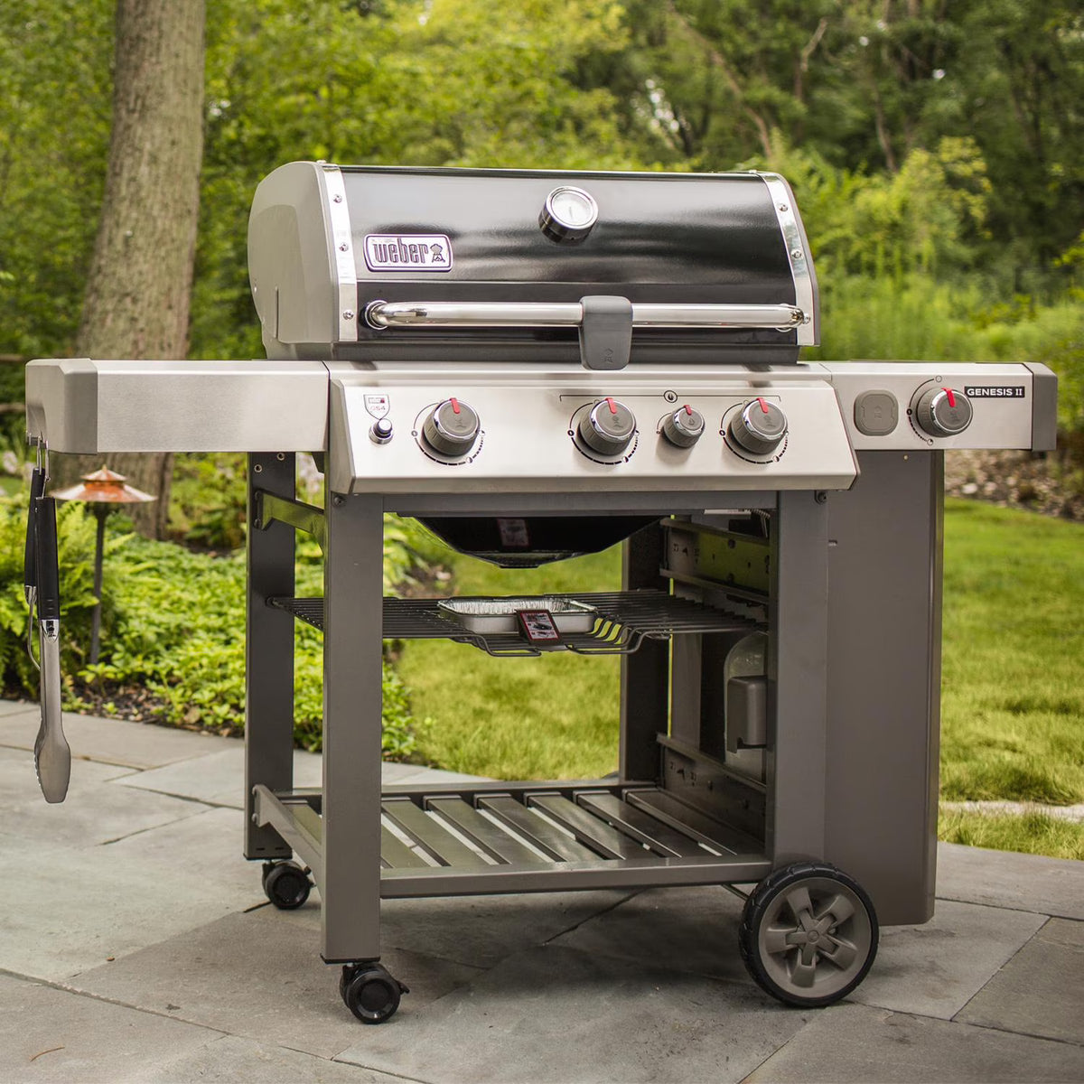 3 Burners Propane Grill Black T143472