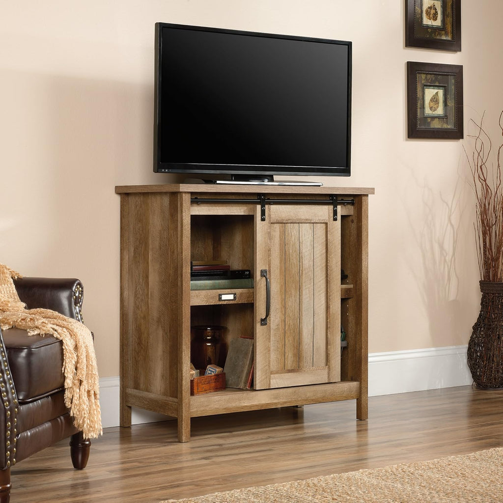 Craftsman Oak Storage Cabinet D73050
