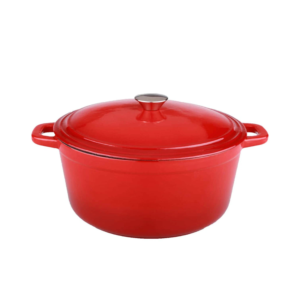 5 qt Blue Cast Iron Oval Covered Casserole X174992