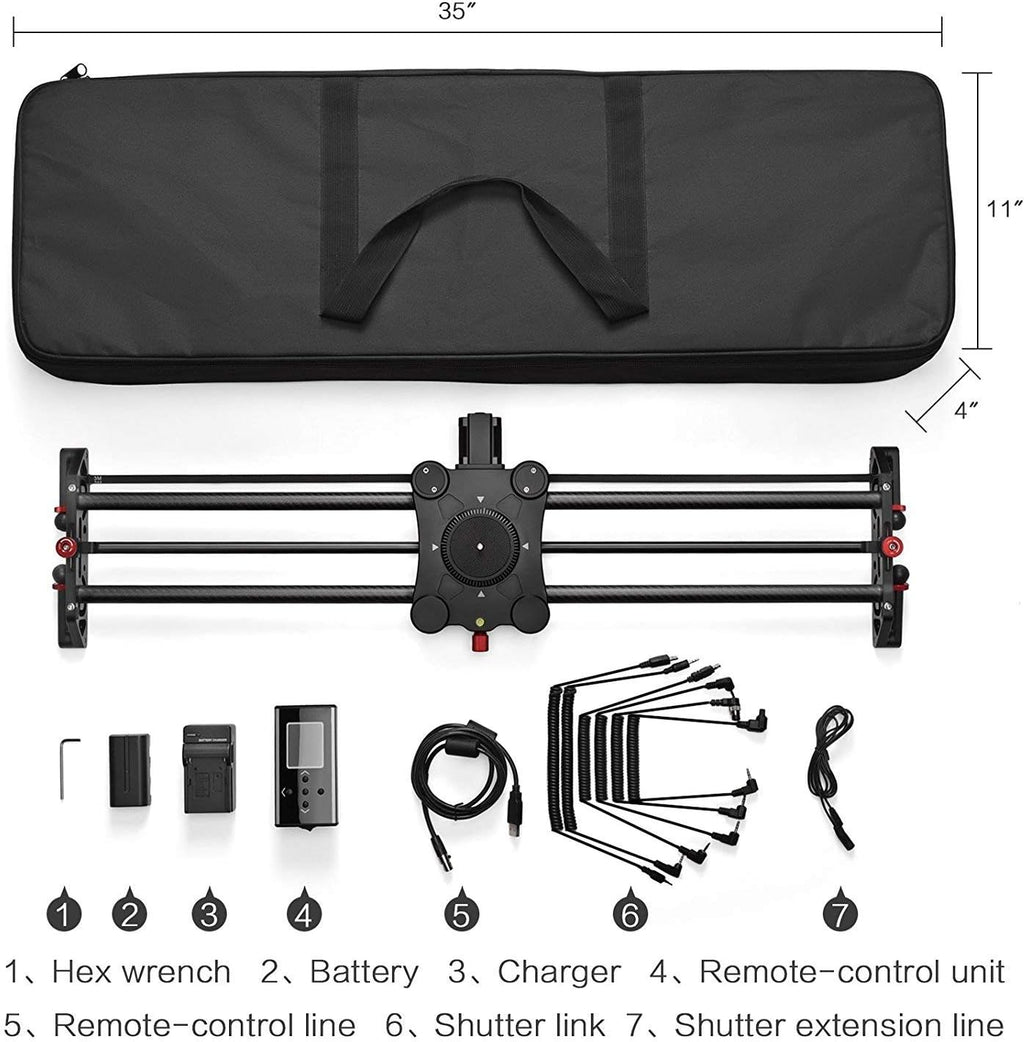 31 80cm Camera Slider Track Dolly Rail System M6380