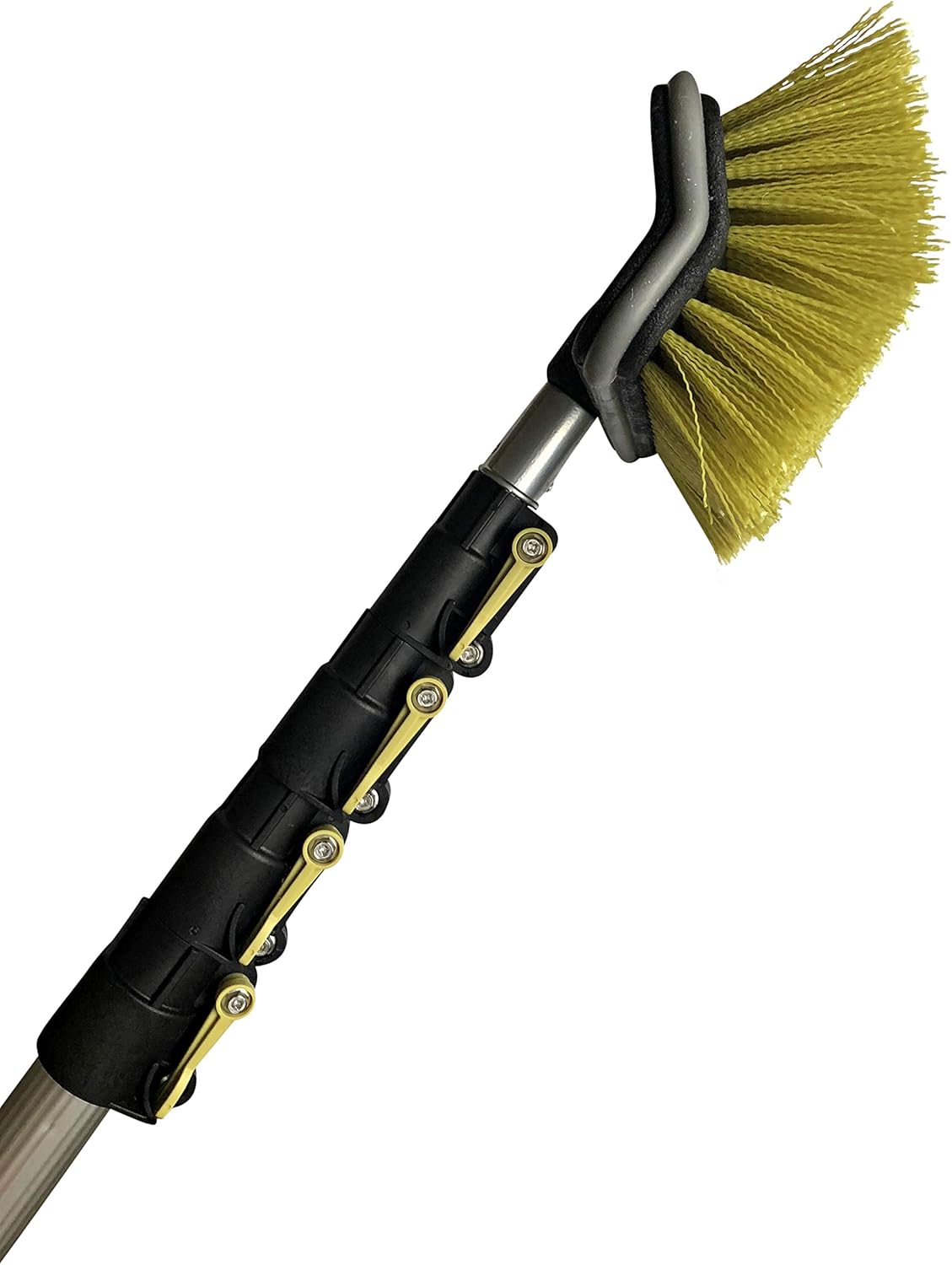6-24 Foot Telescopic Cleaning Brush with Hard Bristle Brush, Pack of 2 N182