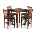 5-Pc Counter Height Table Set D610591