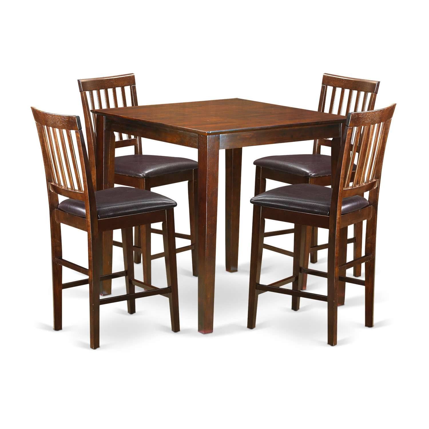 5-Pc Counter Height Table Set D610591