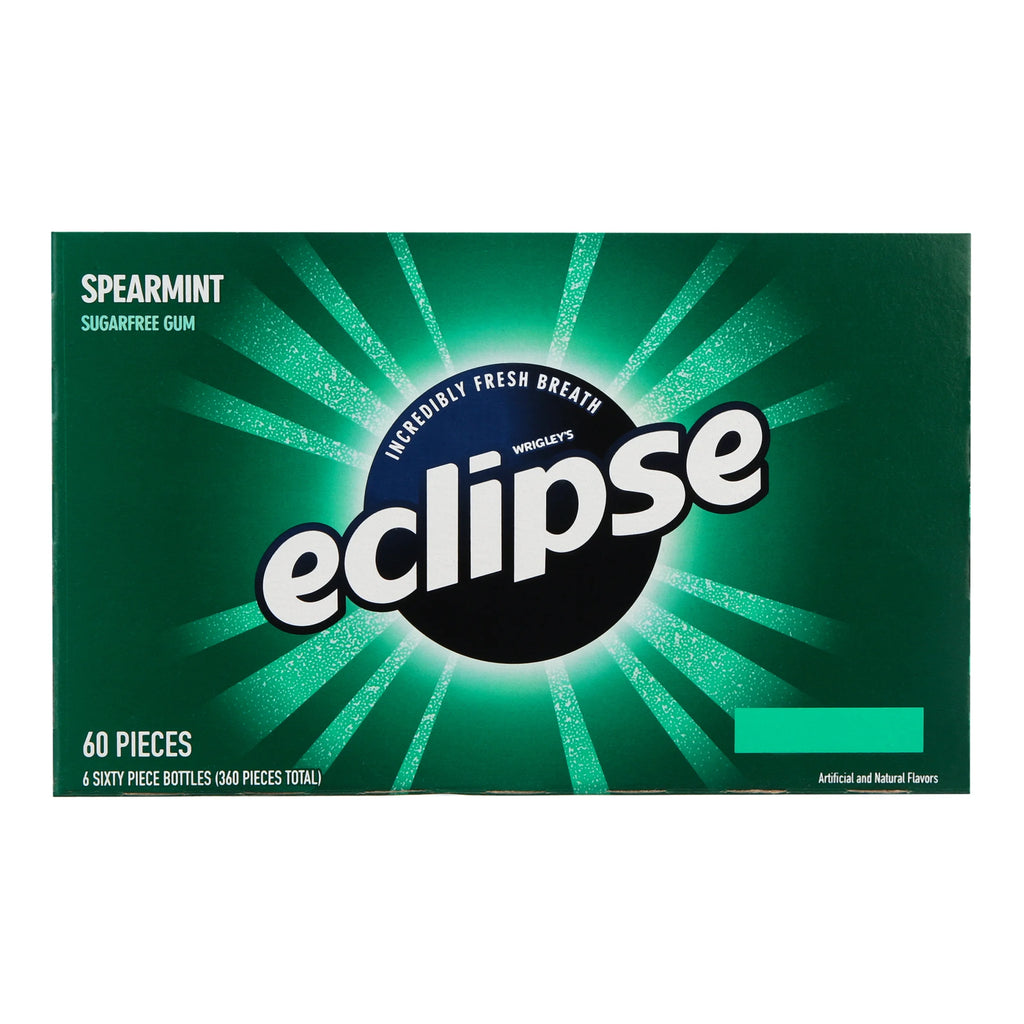 Sugar Free Spearmint Chewing Gum, 60 pc, 6 ct M57950