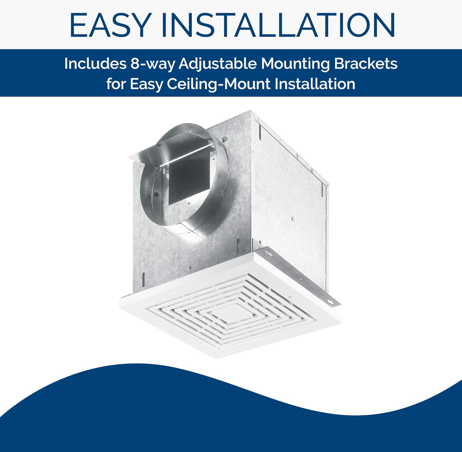 White 308 CFM 120V Commercial Exhaust Fan H960825