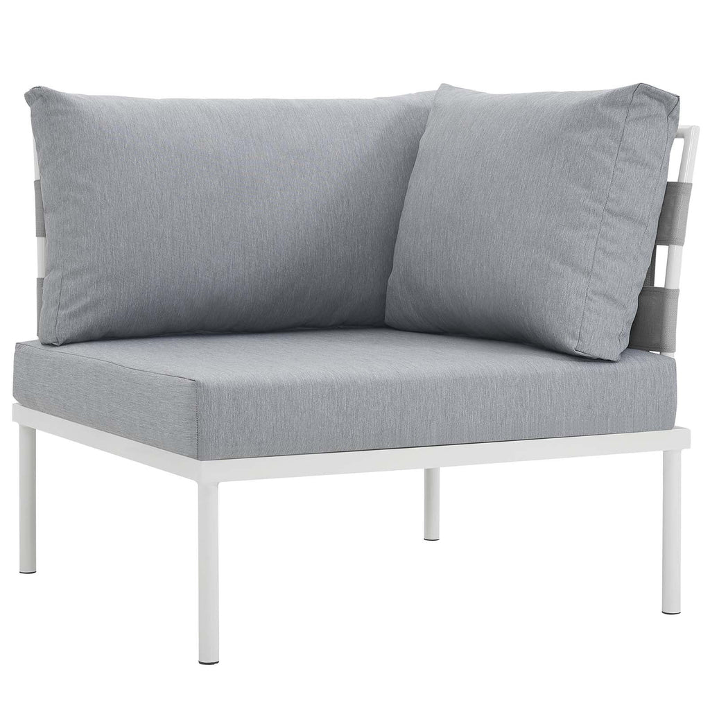 7 Piece Outdoor Patio Aluminum Sectional Sofa Set Y9876