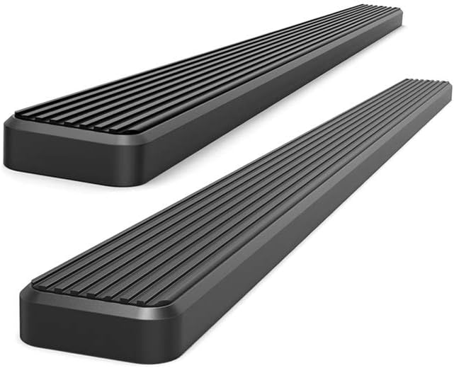 Black 6in Running Boards U8180