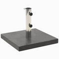 Granite Parasol Base 66.1 lb Square Black S509464
