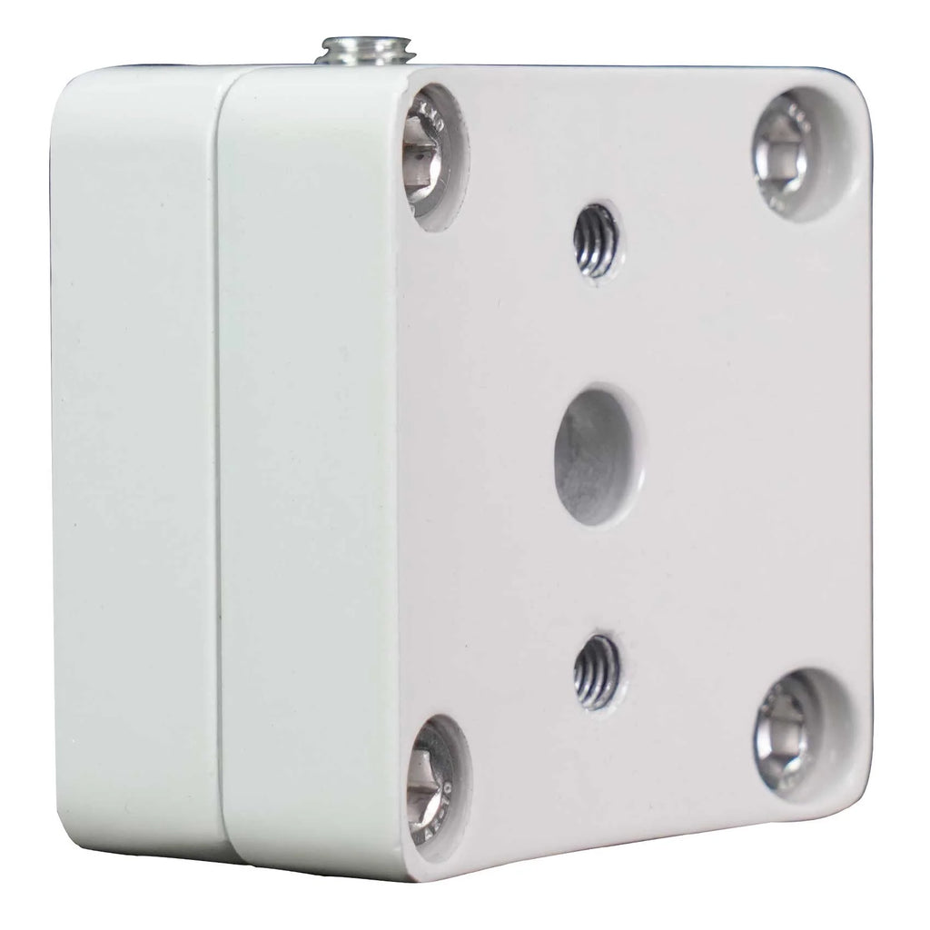 5.25" 360° Swivel White Aluminum Tower Speakers I8214