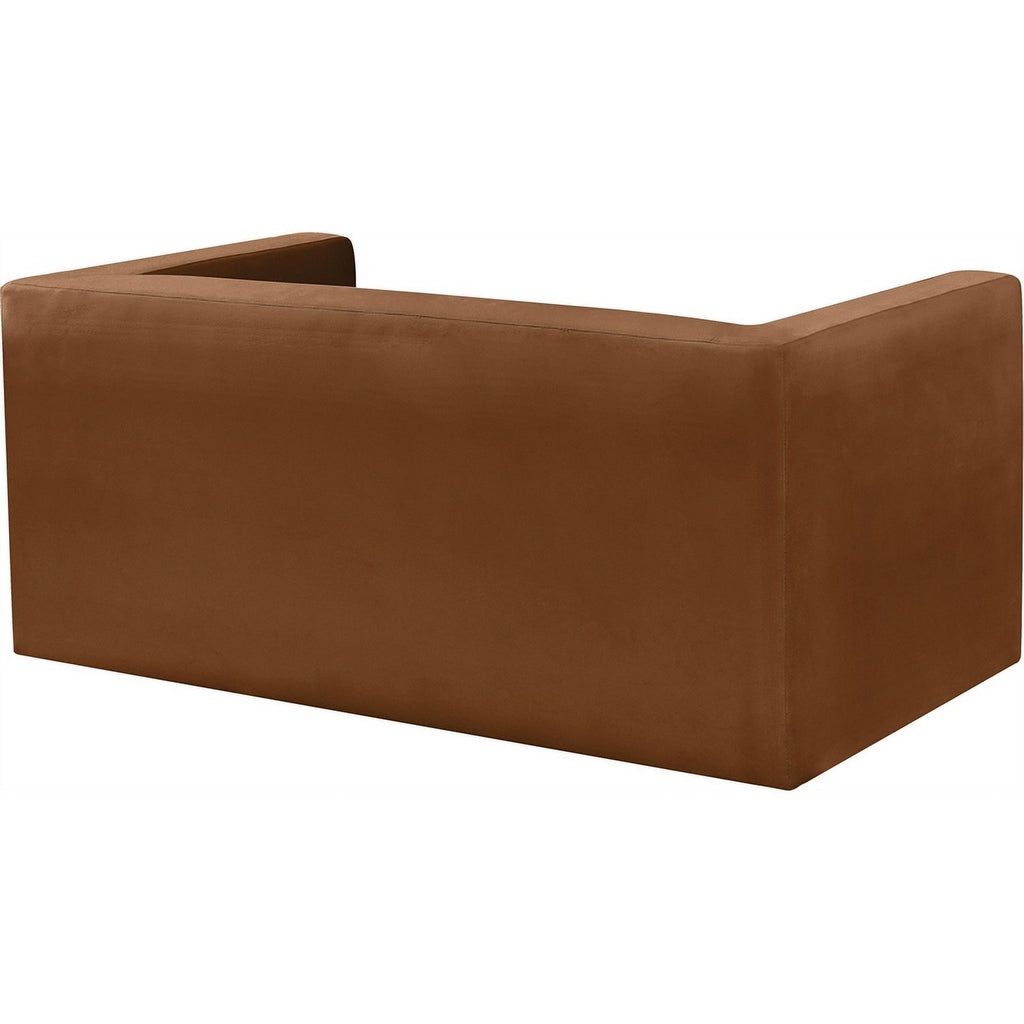 Saddle Velvet Loveseat Z270673