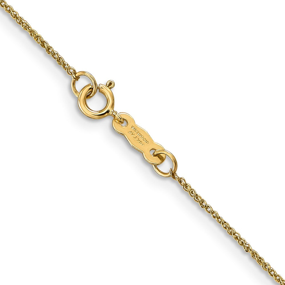 14k Yellow Gold Ropa Chain Necklace 14inch Q82467