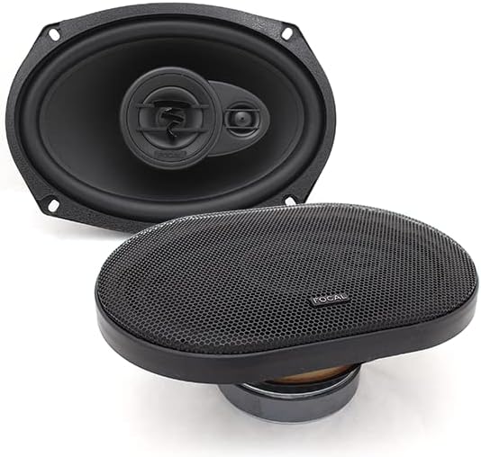 6" x 9" 80W RMS 3-Way 4 Ohm Coaxial Speakers Q945699