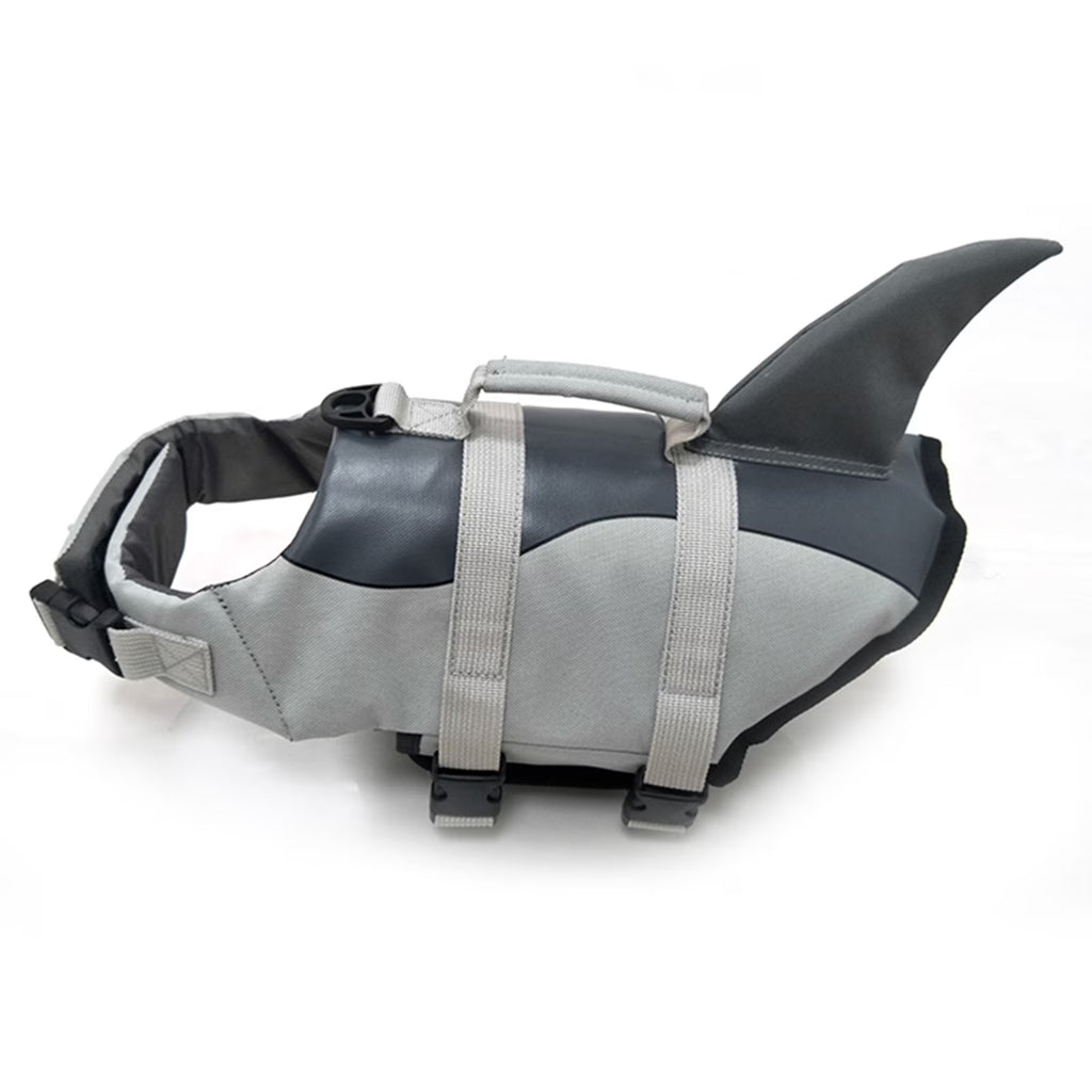 Dog Pet Shark Swimsuit Vest Safety Wear Z9725