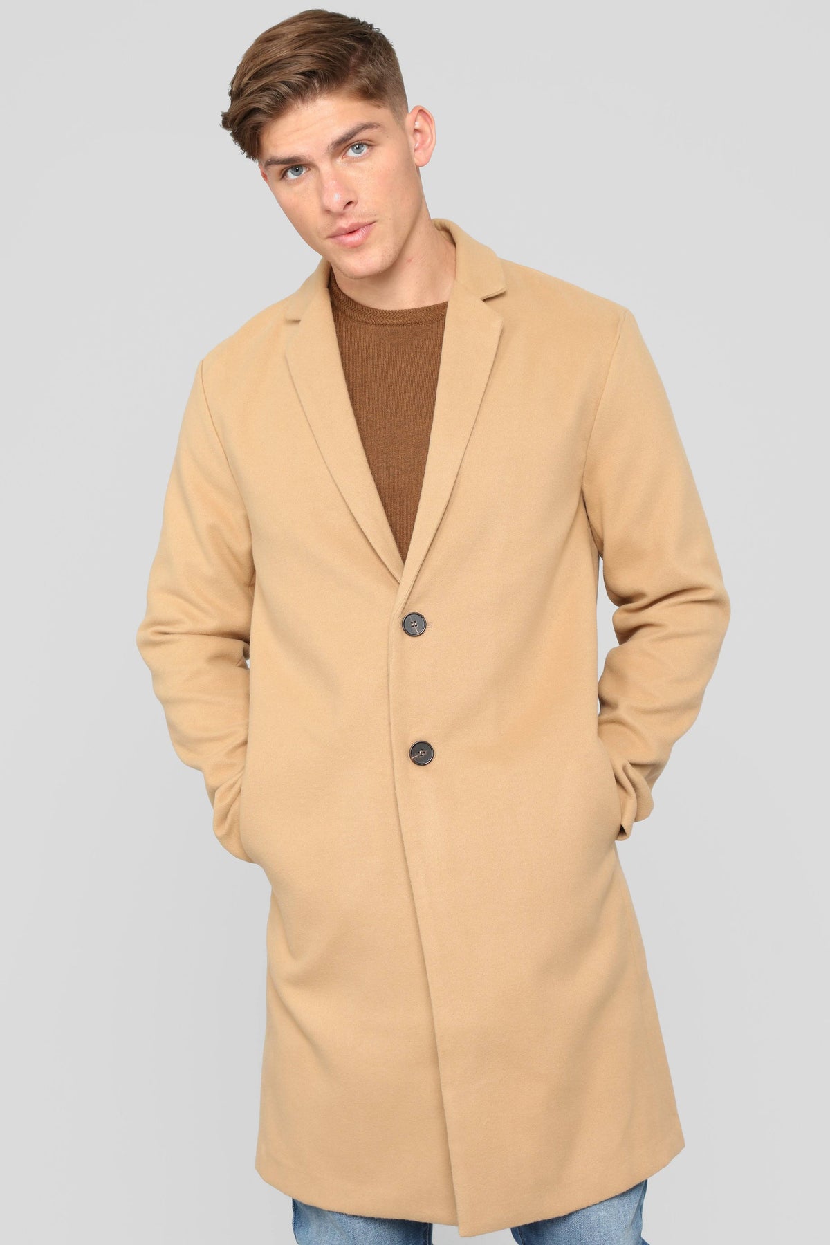 Camel Carcoat Size Large E688053