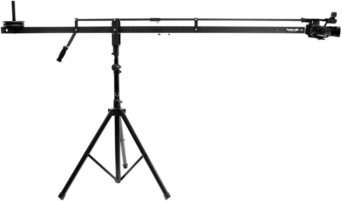 DSLR Video Camera Jib Crane with L-Shaped Side Mounting Bracket R4593
