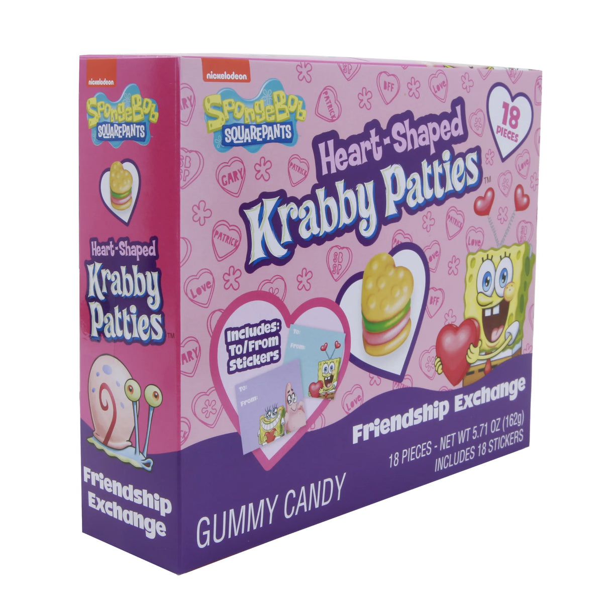 Heart Shaped Gummy Candy, 18 Count S190
