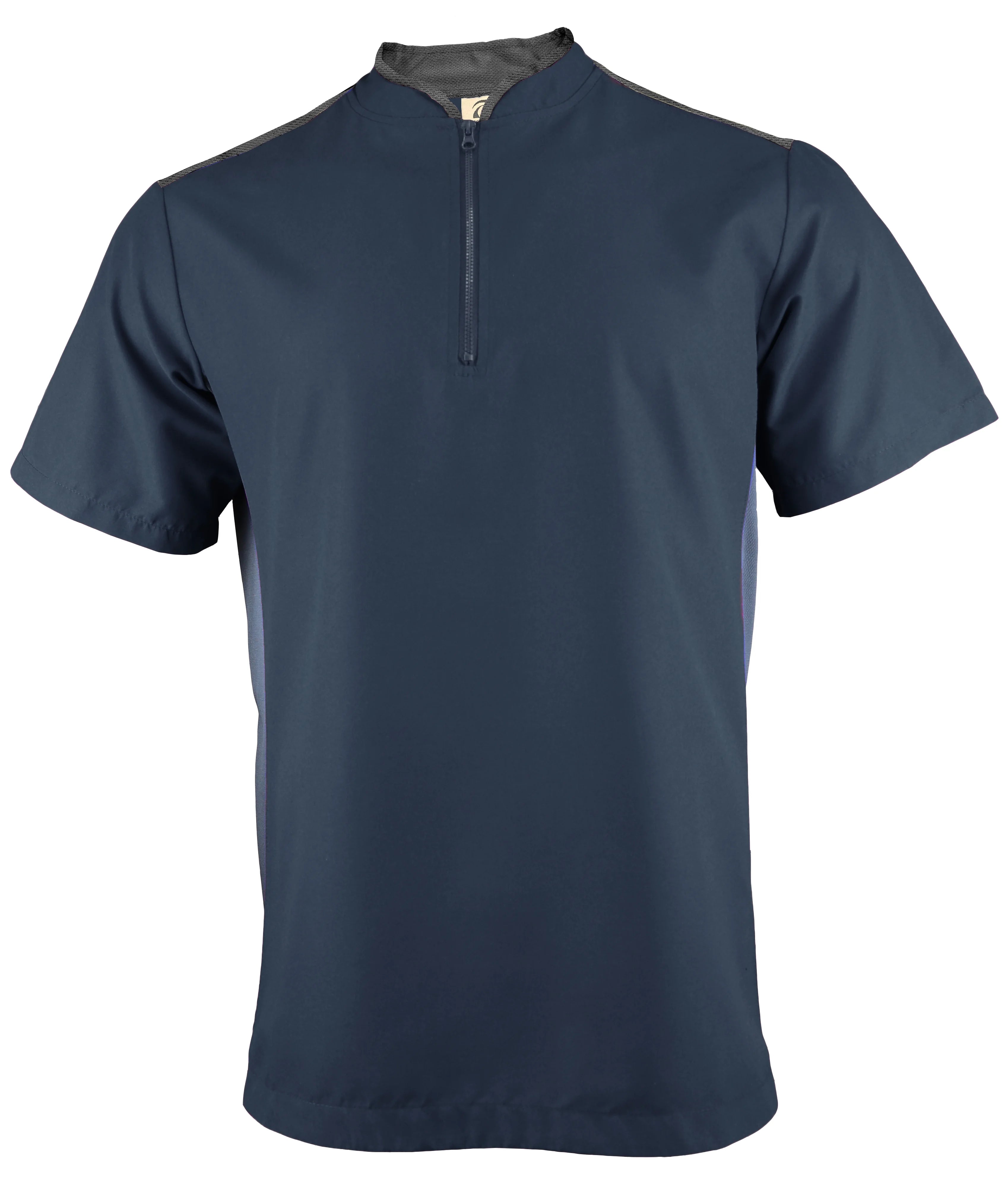 Polyester 1/4 Zip Baseball Batting Jacket W650