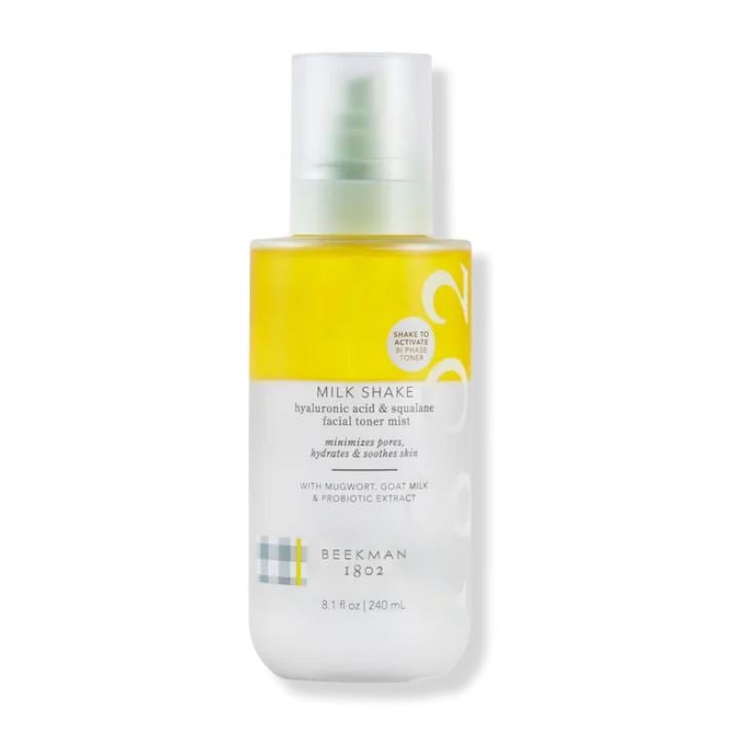 Fragrance Free Facial Toner Mist with Hyaluronic Acid and Squalane E9570