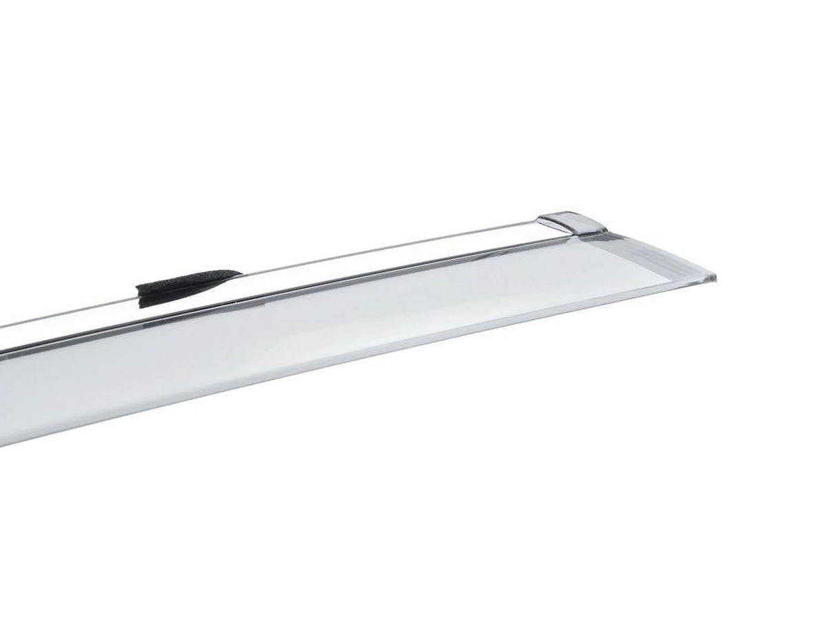 Side Window Visors with Chrome Trim for Subaru Outback Z394