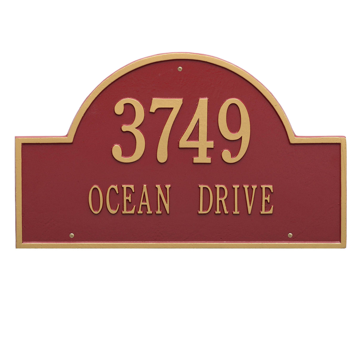 Red Wall Arch Marker U42134