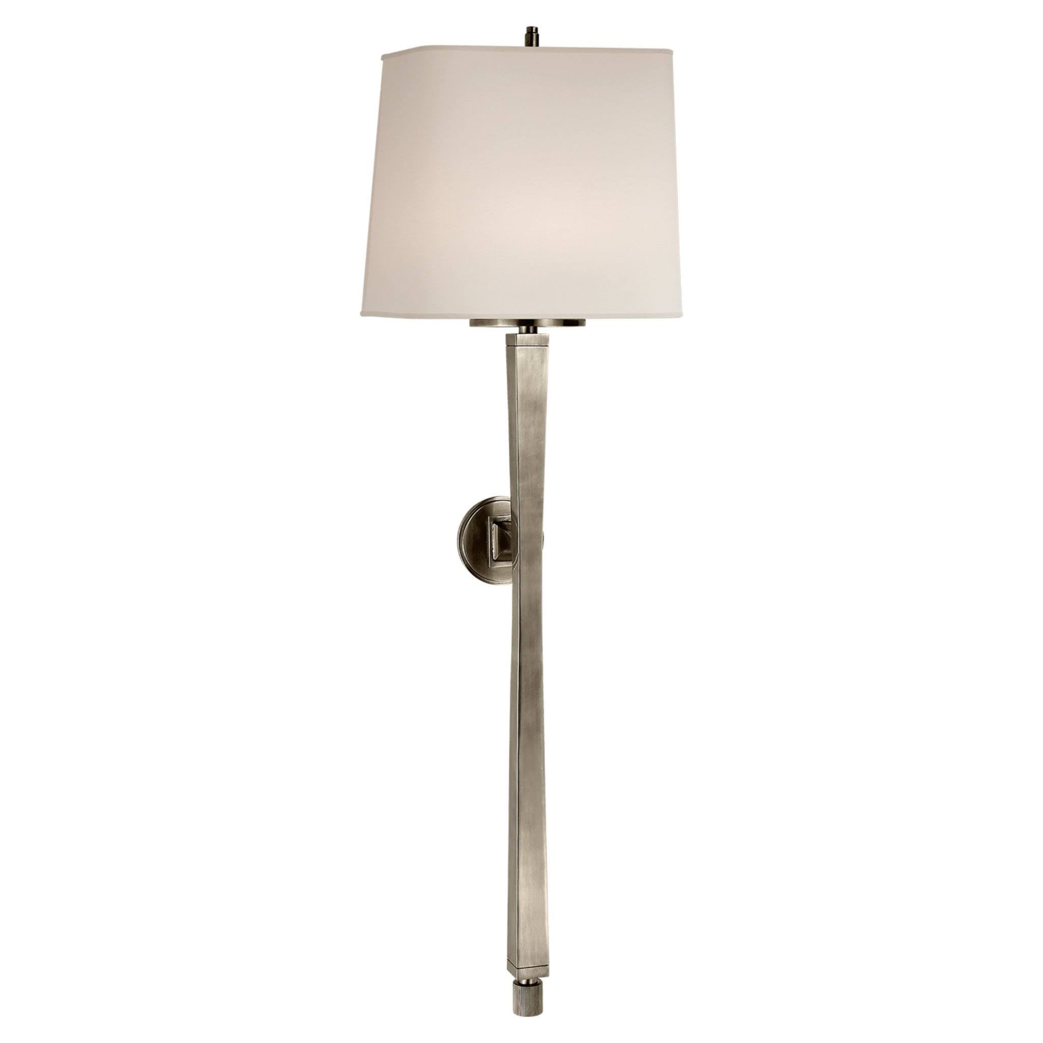 Antique Nickel Baluster Sconce P998658