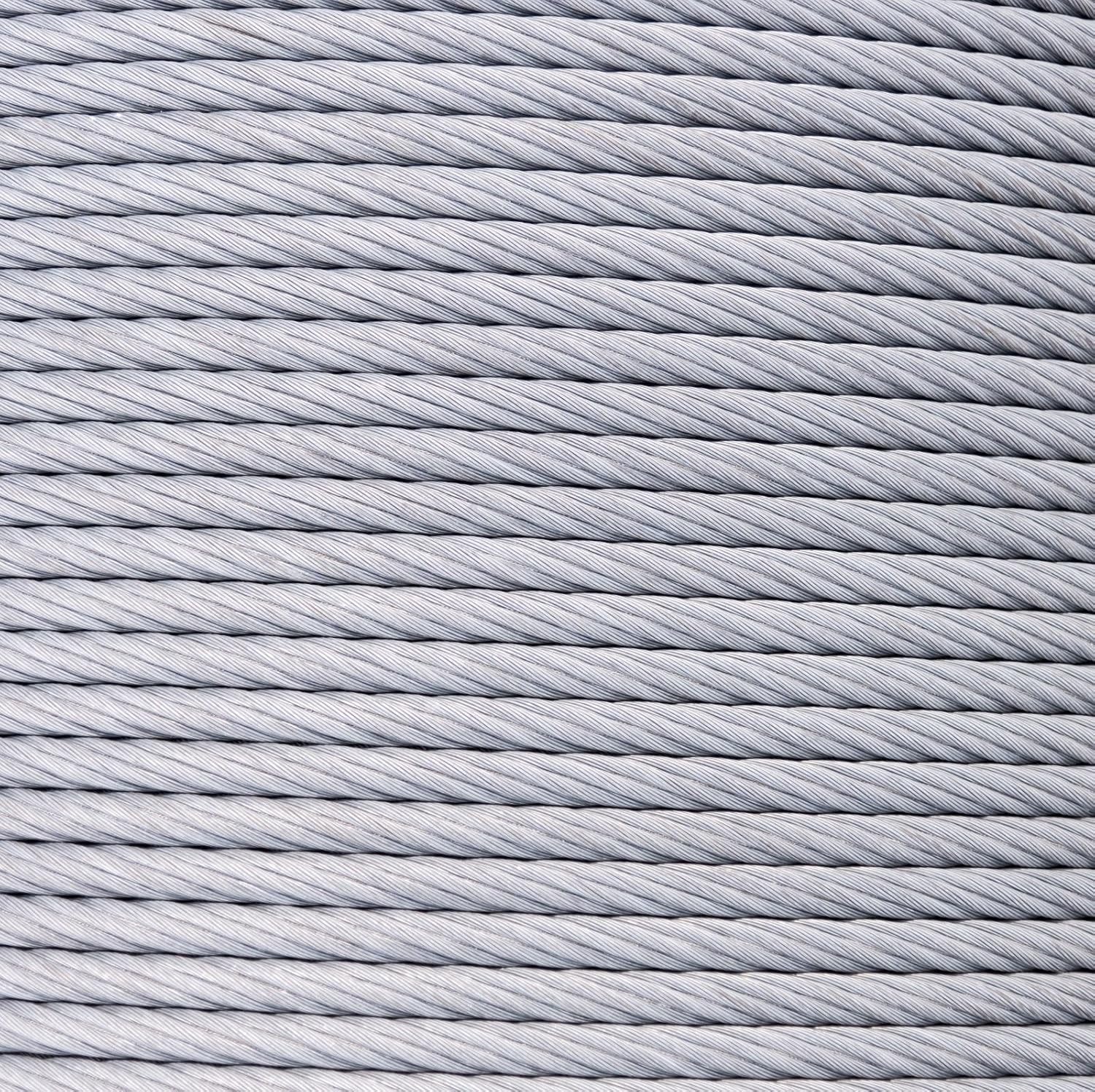 5/16 Galvanized Steel Wire Rope 7x19 (100 Feet) L6826