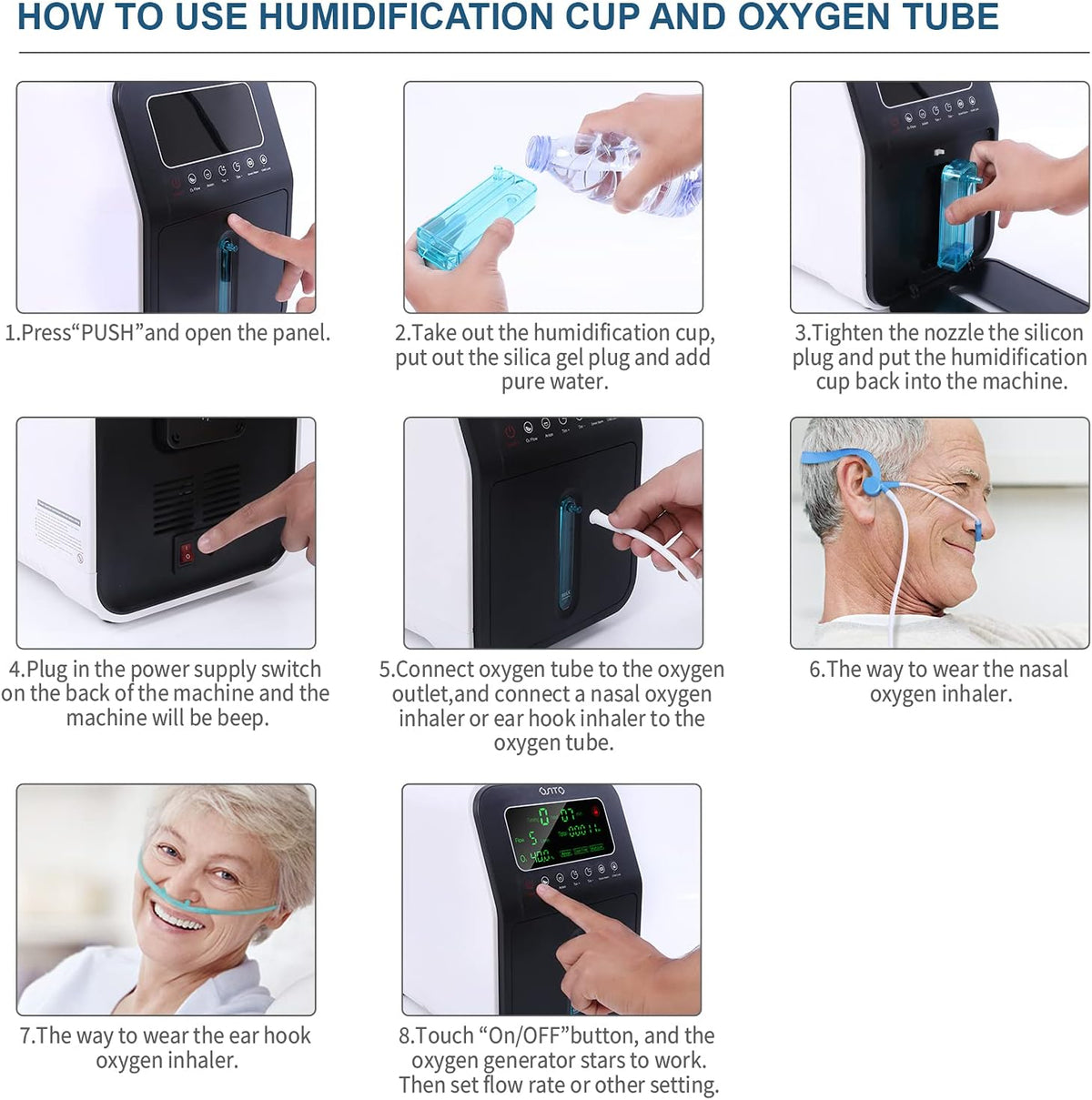 Portable Oxygen Concentrator 1-7L N803
