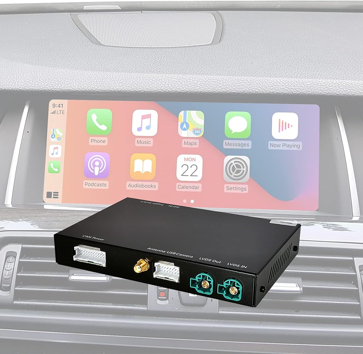 Wireless CarPlay Android Auto Carplay Box for BMW NBT System P67387