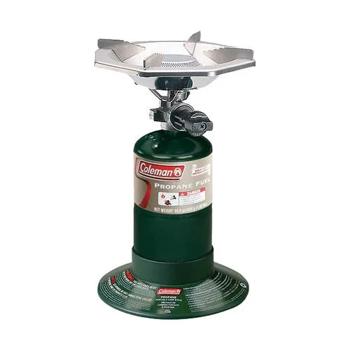 Coleman One-Burner Camp Stove and 810 Lumen 2-Mantel Lantern Value Bundle J536549
