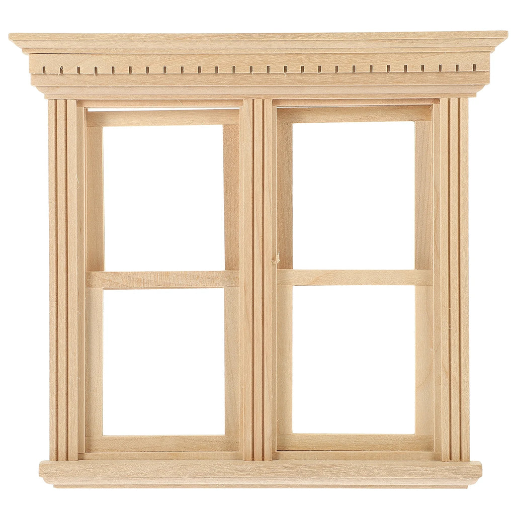Wooden Doll House Mini Window Accessory O31091